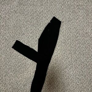 Lululemon Black Leggings with cut outs